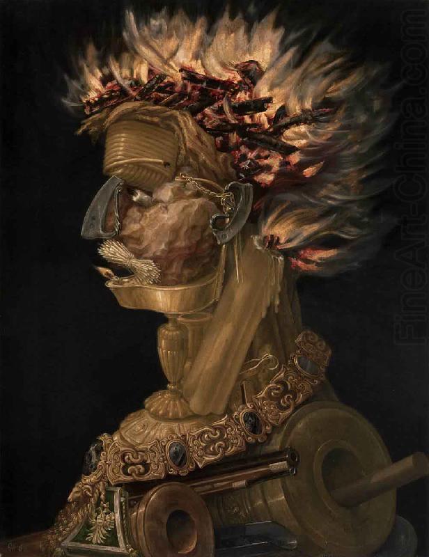 Fire, Giuseppe Arcimboldo